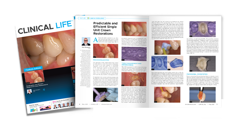 Clinical Articles from Clinical Life Mockup