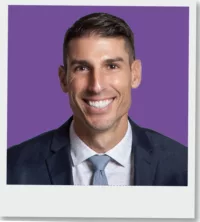 Tony Mennito, headshot, polaroid