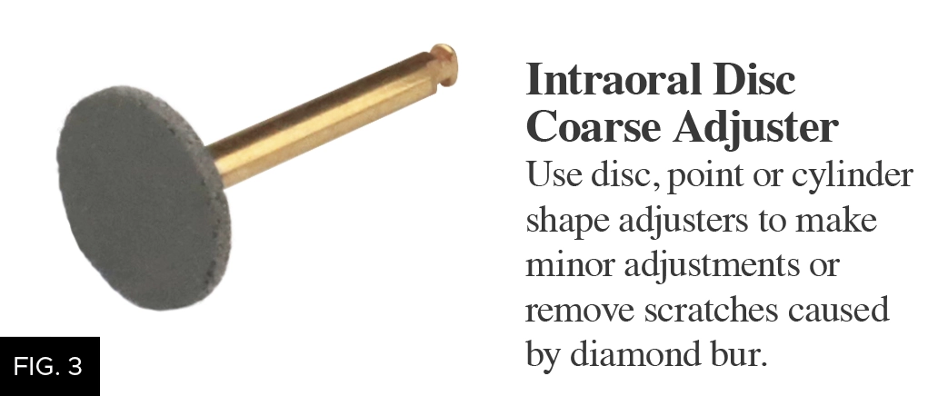 Intraoral Disc Coarse Adjuster