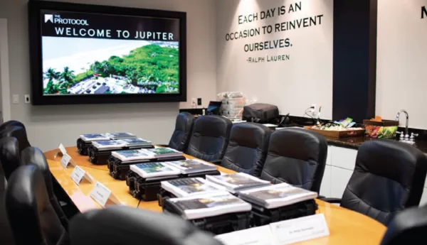 Protocol dental CE classroom