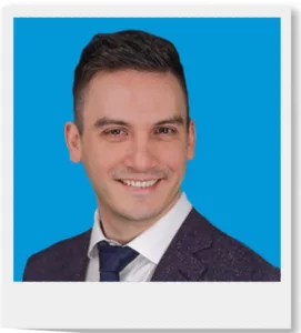 headshot Dr. Nate Lawson polaroid